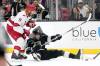 MARK J. TERRILL / THE ASSOCIATED PRESS FILES
                                L.A. Kings forward Pierre-Luc Dubois polishes the ice Saturday against the Carolina Hurricanes.