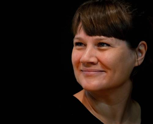 Collaborative pianist Madeline Hildebrand added her talents to the chamber program that showcased music from eastern Europe. (Mark Rash photo)