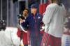 RUTH BONNEVILLE / WINNIPEG FREE PRESS
                                Jets interim head coach Scott Arniel outlines a drill for players during practice Monday at Canada Life Centre.