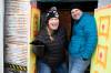 BROOK JONES / WINNIPEG FREE PRESS
                                Crystal and Jonathan Lloyd have set up their annual Halloween display, which has taken over the couple’s yard and also the inside of their garage.