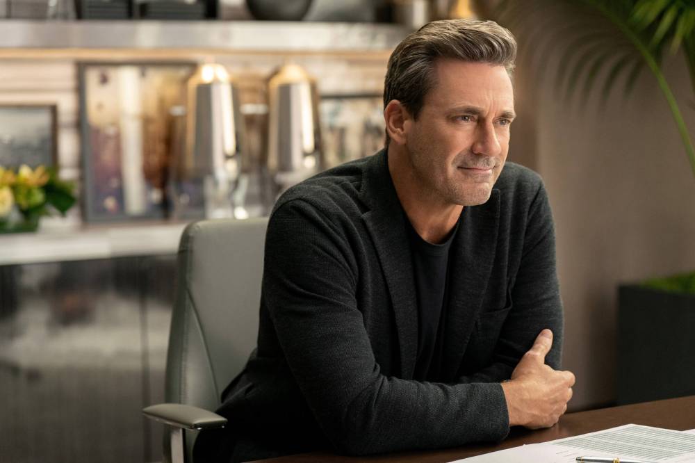 Jon Hamm as Paul Marx in “The Morning Show.” (Erin Simkin / Apple TV Plus)