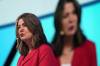 Alberta Premier Danielle Smith is hoping to convince her province that creating its own pension plan would result in higher benefits and lower contributions for Alberta residents. (Darryl Dyck / The Canadian Press files)