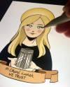 Artist Alex Plante helped turn Cheryl Lashek into an unlikely Winnipeg celebrity.
