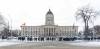 MIKE DEAL / WINNIPEG FREE PRESS
                                Close to 900 workers walked a picket line outside the Manitoba Legislative Building Tuesday morning after voting to reject the employer’s latest offer Monday.