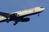 An Air Canada Airbus A330 approaches for landing in Lisbon, Saturday, Sept. 2, 2023. Air Canada says it has grounded a pilot who made what it called unacceptable posts about Israel after Hamas carried out deadly attacks on that country over the weekend. THE CANADIAN PRESS/AP-Armando Franca