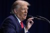 Former President Donald Trump addresses an audience during a campaign event, Monday, Oct. 9, 2023, in Wolfeboro, N.H. (AP Photo/Steven Senne)