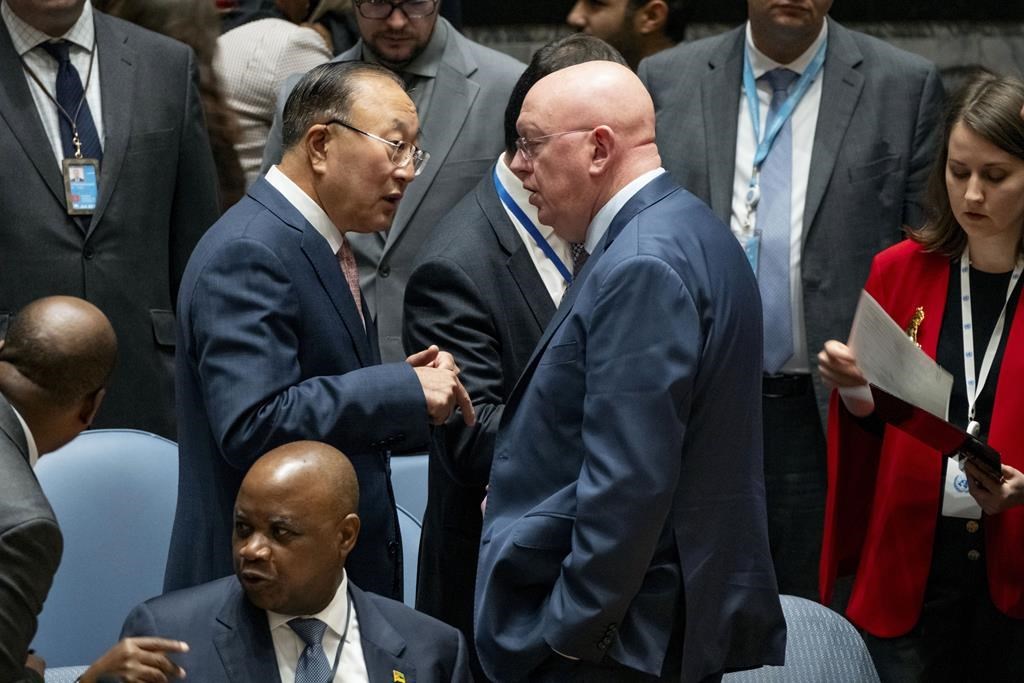 UN Security Council rejects Russia’s resolution on Gaza that fails to ...