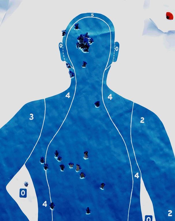 The RCMP has told owners to turn in fully automatic military surplus firearms after hundreds were misidentified and allowed into Canada for commercial sale. A target is shown at a gun range in Markham Park in Sunrise, Fla., on Monday, July 30, 2018. THE CANADIAN PRESS/AP-Wilfredo Lee
