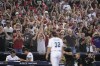 Arizona Diamondbacks starting pitcher Brandon Pfaadt is greeted by fans after leaving the game against the Philadelphia Phillies during the sixth inning in Game 3 of the baseball NL Championship Series in Phoenix, Thursday, Oct. 19, 2023.(AP Photo/Brynn Anderson)