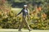 Alison Lee of the United States lines up a putt on the 12th hole during the second round of the BMW Ladies Championship at the Seowon Hills Country Club in Paju, South Korea, Friday, Oct. 20, 2023. (AP Photo/Lee Jin-man)