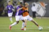 Pacific FC midfielder Jamar Dixon (left) battles for a ball with Forge FC midfielder Kyle Bekker (10) during Canadian Premier League championship game action at Tim Hortons Field in Hamilton, Ont., Sunday, Dec. 5, 2021. Pacific FC's Manny Aparicio, Forge FC's Kyle Bekker, Halifax Wanderers FC's Lorenzo Callegari and Cavalry FC's Daan Klomp and Ali Musse are the five nominees for the Canadian Premier League's player of the year. THE CANADIAN PRESS/NICK IWANYSHYN
