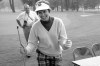 FILE - Betsy Rawls smiles after charging from behind with a final round to win the $36,000 Ladies Professional Golfers' Association's tournament at Kiamesha Lake, N.Y., July 28, 1969. Rawls, a Hall of Fame golfer, has died at age 95. The LPGA Tour announced her passing Saturday, Oct. 21, 2023. (AP Photo/Ron Frehm, File)