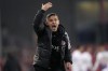 Toronto FC head coach John Herdman coaches his first game for the team from the sidelines during first half MLS soccer action against the Orlando City in Toronto on Saturday, Oct. 21, 2023. THE CANADIAN PRESS/Nathan Denette