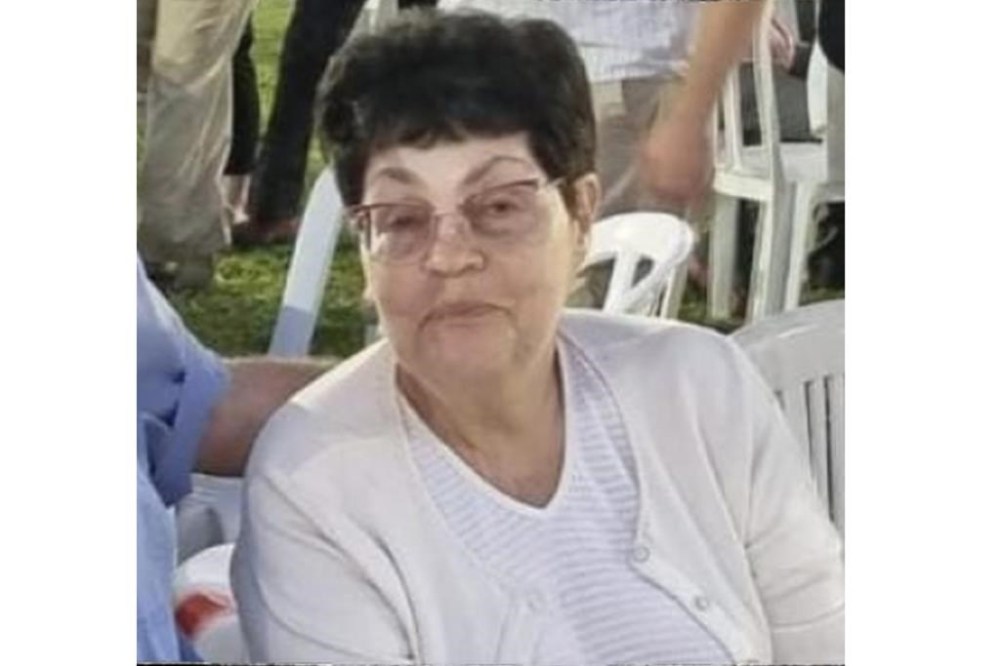 Nurit Cooper, who was held as hostage by Palestinian Hamas militants, is seen in this undated handout photo. The International Committee of the Red Cross says Hamas militants have released Cooper along with Yocheved Lifshitz it had been holding captive in the Gaza Strip. (Hostages and Missing Families Forum via AP)