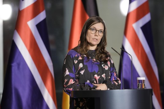 Iceland's Prime Minister Katrín Jakobsdóttir (Markus Schreiber / The Associated Press files)