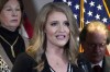 FILE - Jenna Ellis, a former member of then-President Donald Trump's legal team, speaks during a news conference at the Republican National Committee headquarters, Nov. 19, 2020, in Washington. (AP Photo/Jacquelyn Martin, File)