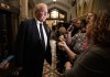 Defence Minister Bill Blair speaks with reporters as he makes his way to cabinet, Tuesday, Oct. 24, 2023 in Ottawa. Blair says Hamas is a terrorist organization that is a threat to the whole world and must be eliminated. THE CANADIAN PRESS/Adrian Wyld