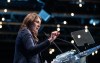 Alberta Premier Danielle Smith gives the state of the province address in Edmonton on Wednesday Oct. 25, 2023. THE CANADIAN PRESS/Jason Franson