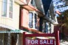 A new report by TD Economics predicts Canadian home sales and average prices will fall in the final quarter of the year and into 2024 but then pick up by the second quarter of 2024. A for sale sign is displayed in front of a house in the Riverdale area of Toronto on Wednesday, September 29, 2021. THE CANADIAN PRESS/Evan Buhler