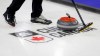 For the first time since 1968, Kelowna, B.C. will be hosting the Brier. Curling Canada made the announcement Friday that the national men's curling championship will be held there in 2025. A curling stone passes over a logo at the Tim Hortons Brier in Lethbridge, Alta., Friday, March 4, 2022. THE CANADIAN PRESS/Jeff McIntosh