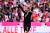 Bayern goalkeeper Manuel Neue reacts during the German Bundesliga soccer match between Bayern Munich and SV Darmstadt 98 at the Allianz Arena in Munich, Germany, Saturday, Oct. 28, 2023. (Tom Weller/dpa via AP)