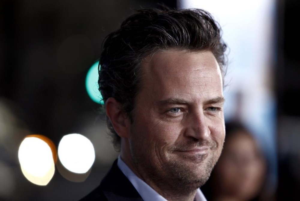 FILE - Matthew Perry arrives at the premiere of