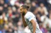 Everton's Dominic Calvert-Lewin celebrates after he scores his sides first goal during the English Premier League soccer match between West Ham United and Everton at the London stadium in London, Sunday, Oct. 29, 2023. (AP Photo/Kirsty Wigglesworth)