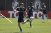 Argentina's Boca Juniors player Nicolas Valentini trains with his team in Rio de Janeiro, Brazil, Friday, Nov. 3, 2023. Boca Juniors will face Brazil's Fluminense for the final Copa Libertadores championship soccer match on Nov. 4. (AP Photo/Bruna Prado)