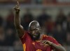 Roma's Romelu Lukaku gestures, during the Italian Serie A soccer match between AS Roma and US Lecce, at Stadio Olimpico, in Rome, Sunday, Nov. 5, 2023. (Alfredo Falcone/LaPresse via AP)