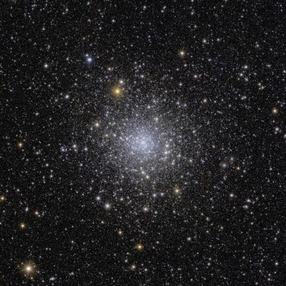 Euclid’s view of a globular cluster called NGC 6397. (European Space Agency via The Associated Press)