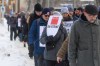 MIKE DEAL / WINNIPEG FREE PRESS
A very large MGEU picket line of a few hundred people marches around the Manitoba Legislative building Tuesday morning.
231031 - Tuesday, October 31, 2023.