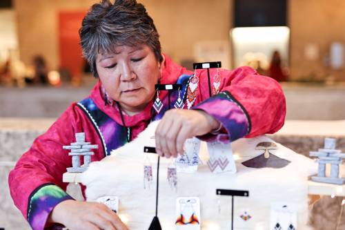 LEIF NORMAN PHOTO
                                There will be more than 100 artists from 38 communities across Manitoba, Nunavut, Northwest Territories, Nunavik, and Nunatsiavut at Crafted 2023, this weekend at the WAG.