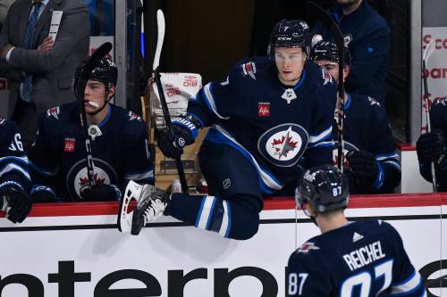 Fred Greenslade / THE CANADIAN PRESS FILES
                                Jets forward Vladislav Namestnikov remembers visiting the Detroit Red Wings locker room when his uncle, Slava Kozlov was playing in the Motor City.