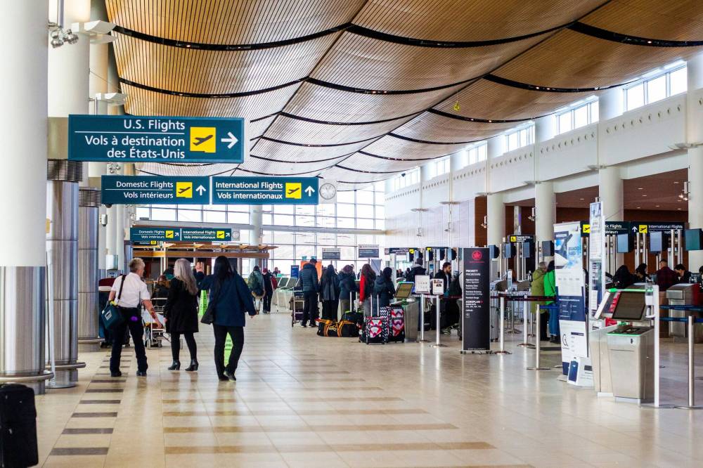The Winnipeg Richardson International Airport (Mikaela MacKenzie / Winnipeg Free Press files)