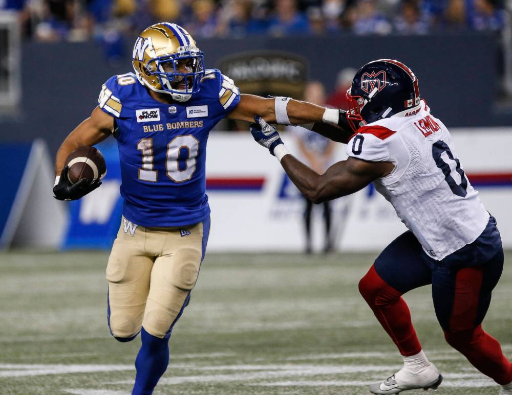 John Woods / THE CANADIAN PRESS files
Bombers all-star receiver Nic Demski says experience has taught his teammates how to prepare for the West final.