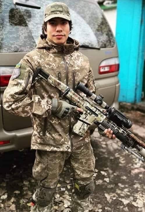 FACEBOOK
Austin Lathlin-Bercier, 25, went to join the Ukrainian army’s battle against invading Russian forces soon after the war broke out last year.