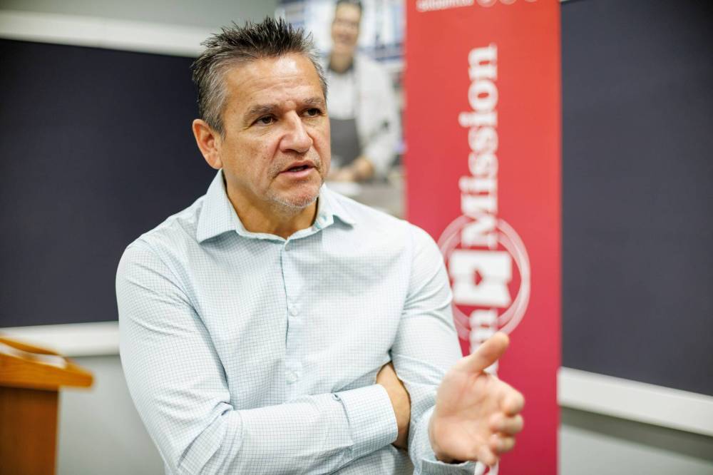 Jason Whitford, president and CEO of End Homelessness Winnipeg (Mike Deal / Winnipeg Free Press)