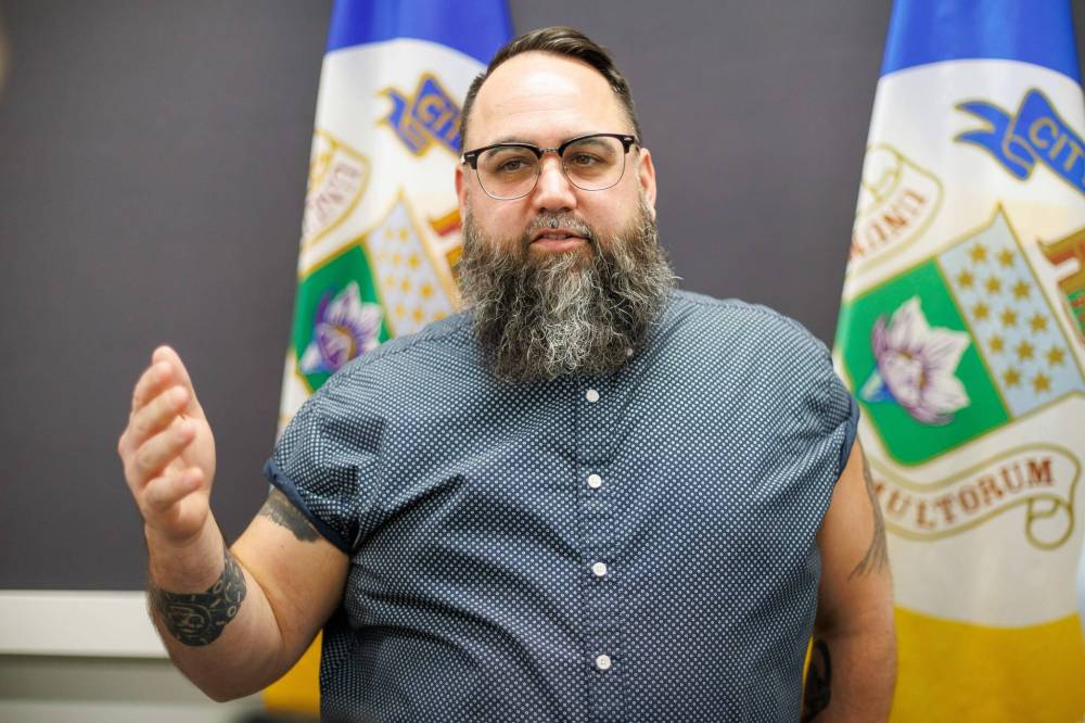 Jamil Mahmood, executive director of Main Street Project (Mike Deal / Winnipeg Free Press)