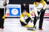 MIKAELA MACKENZIE / WINNIPEG FREE PRESS
                                Skip Kara Balshaw is representing Manitoba for the first time in her 35-year curling career at the Canadian Curling Club Championships.