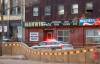 MIKE DEAL / WINNIPEG FREE PRESS The Winnipeg police forensics unit outside the National Hotel (formerly the Manwin) after a man was stabbed early Friday morning. 211126 - Friday, November 26, 2021.