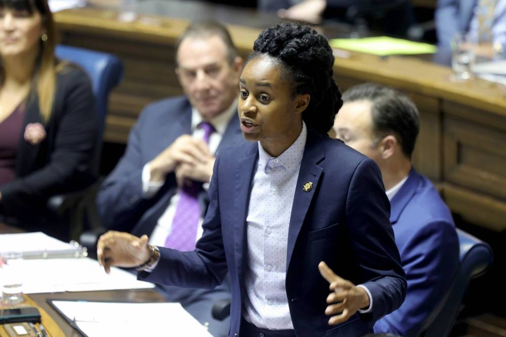 RUTH BONNEVILLE / WINNIPEG FREE PRESS
NDP Health Minister Uzoma Asagwara says measures are underway to deploy additional staff to the besieged Grace Hospital ER.