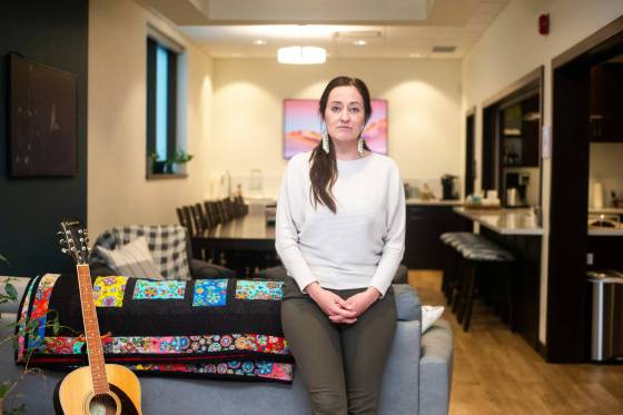 Candace House executive director Cecily Hildebrand. (Mikaela MacKenzie / Winnipeg Free Press)
