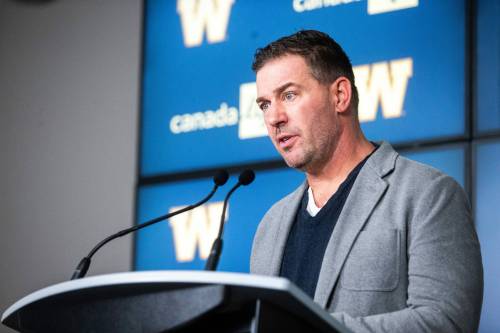 MIKAELA MACKENZIE / WINNIPEG FREE PRESS
                                Blue Bombers general manager Kyle Walters faces a lot of uncertainty as he prepares to build next season&rsquo;s team.