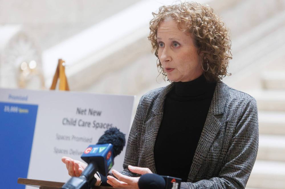 MIKE DEAL / WINNIPEG FREE PRESS
Jodie Kehl, Executive Director of the Manitoba Child Care Association, said the target wage for an early child educator with a two-year diploma is $27.80 an hour, but Manitoba only pays $20.73 an hour.