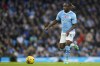 Manchester City's Jeremy Doku controls the ball during the English Premier League soccer match between Manchester City and Bournemouth at the Etihad stadium in Manchester, England, Saturday, Nov. 4, 2023. (AP Photo/Dave Thompson)