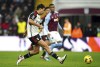 Fulham's Raul Jimenez scores their side's first goal of the game during the Premier League match between Aston Villa and Fulham FC at Villa Park in Birmingham, England, Sunday Nov. 12, 2023. (Nick Potts/PA via AP)