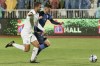 Kosovo's Milot Rashica, right, and Israel's Miguel Vitor, left, challenge for the ball during the Euro 2024 group I qualifying soccer match between Kosovo and Israel at the Fadil Vokrri stadium in Pristina, Kosovo, Sunday, Nov. 12, 2023. (AP Photo/Visar Kryeziu)