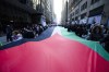 People take part in a demonstration in support of Palestine, in Toronto, Sunday, Nov. 12, 2023. THE CANADIAN PRESS/Christopher Katsarov