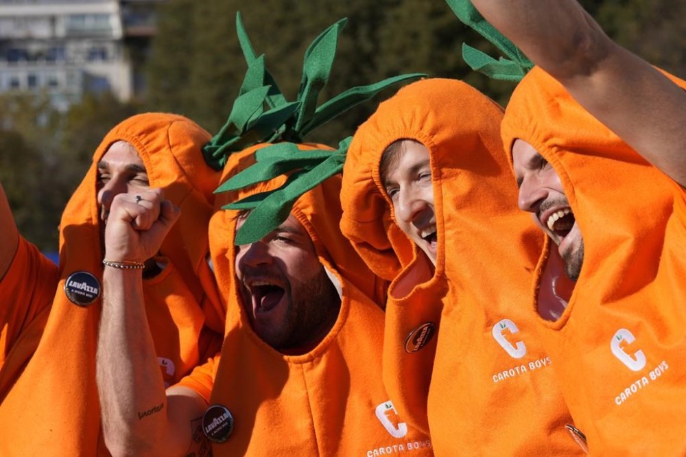 Jannik Sinner's supporters called