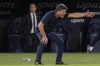 FILE - Cagliari head coach Walter Mazzarri gives instructions during the Serie A soccer match between Lazio and Cagliari, at the Rome Olympic stadium, on Sept. 19, 2021. Napoli is in crisis just six months after storming to its first Serie A title since the days when Diego Maradona played for the club. The southern club has fired coach Rudi Garcia and replaced him with Walter Mazzarri. The 62-year-old Mazzarri returns to Napoli 10 years after leading it to runner-up spot in the Italian league. (AP Photo/Alessandra Tarantino, File)